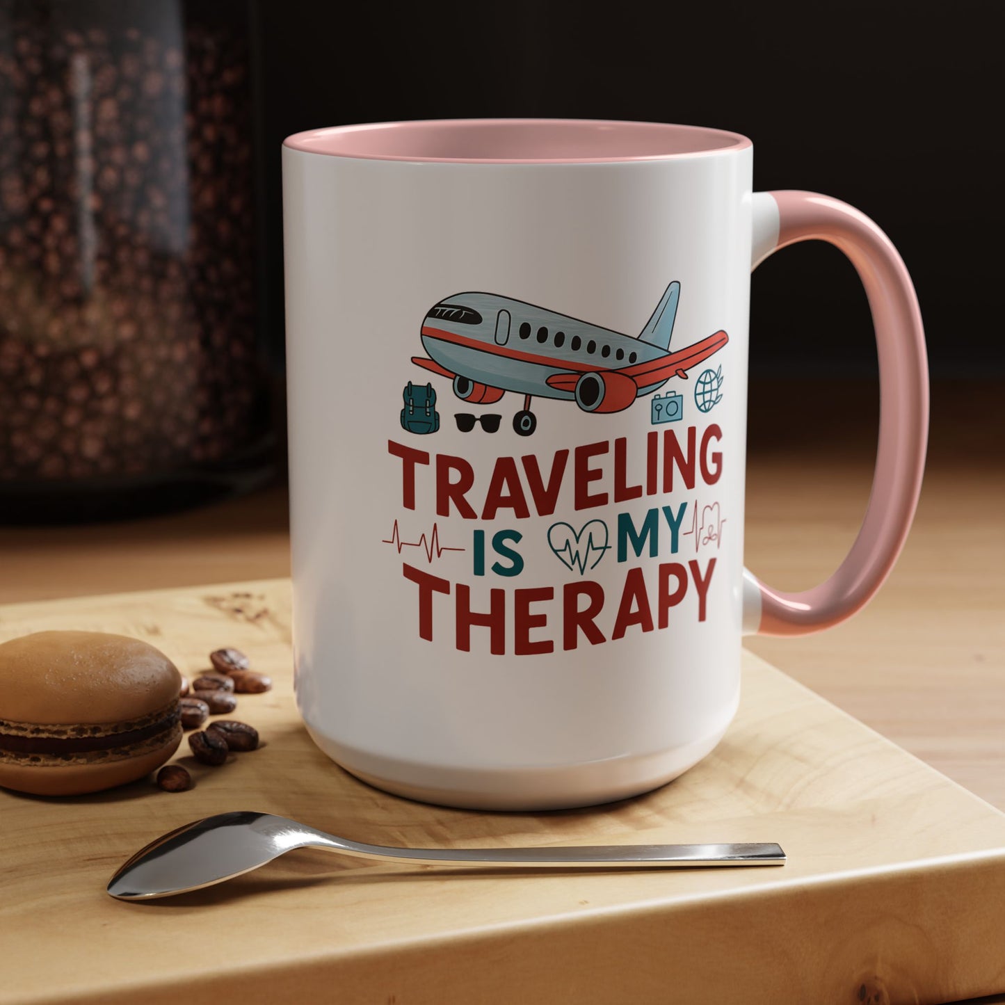 Adventure Mug - Traveling Is My Therapy