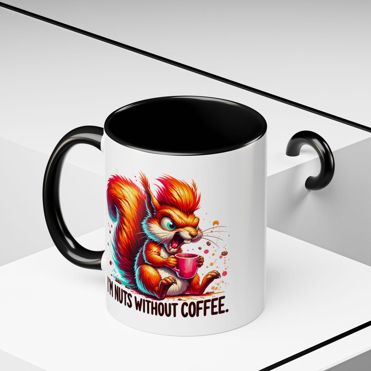 Humor Mug - I'm Nuts Without Coffee