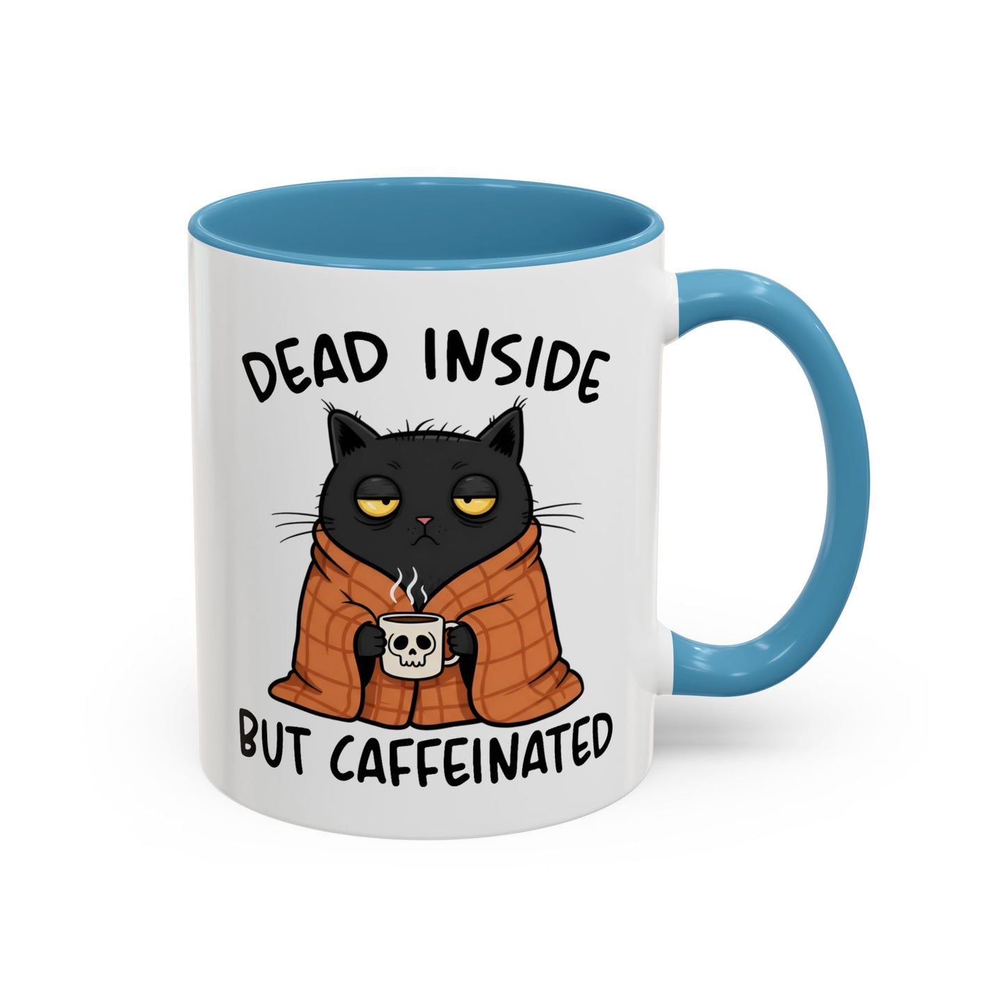 Animal Mug - Dead Inside But Caffeinated