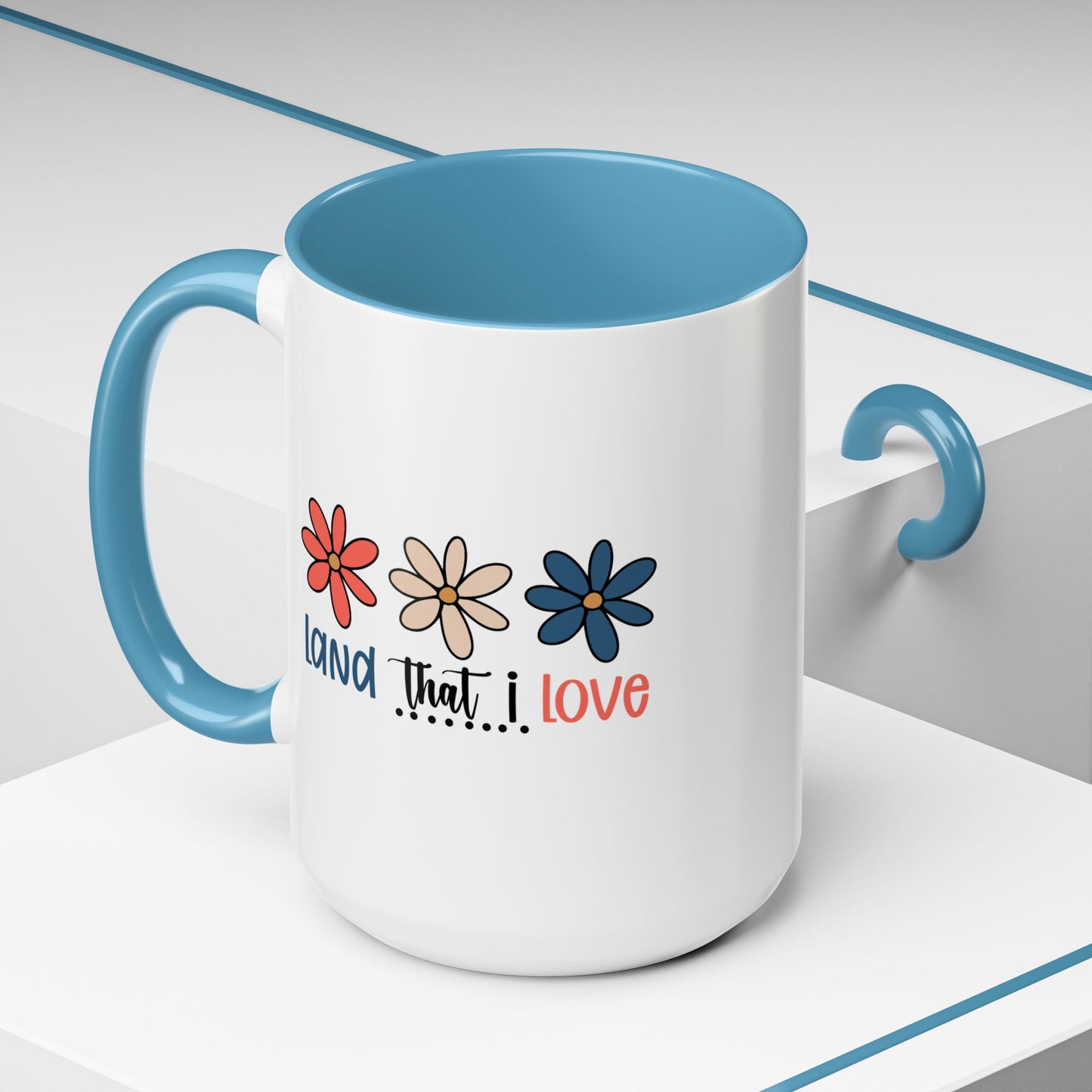 4th of July Mug - Land That I Love