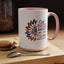 4th of July Mug - God Bless America Sunflower