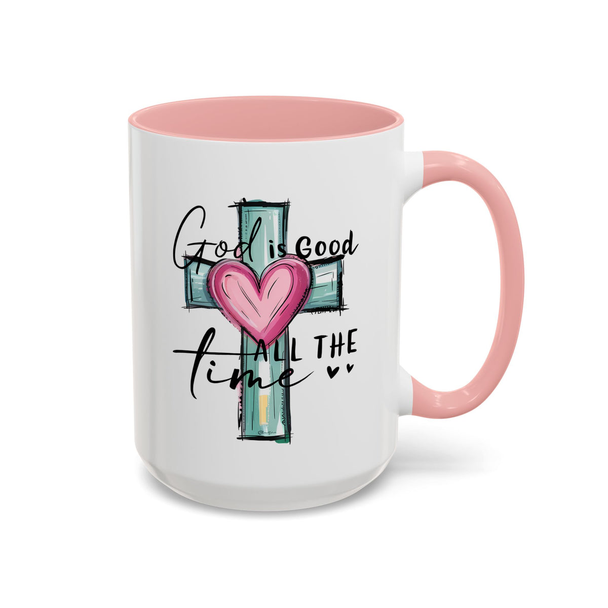 Religious Mug - God Is Good Cross