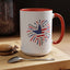 4th of July Mug - Star Flag Fireworks