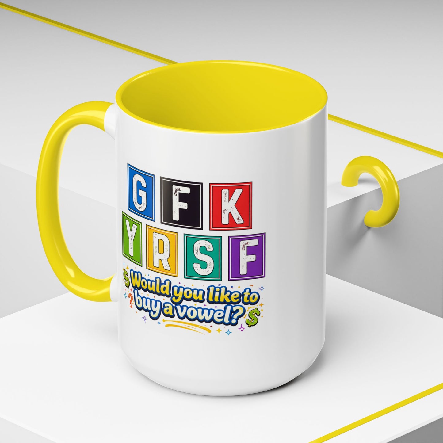 Humor Mug - Buy A Vowel