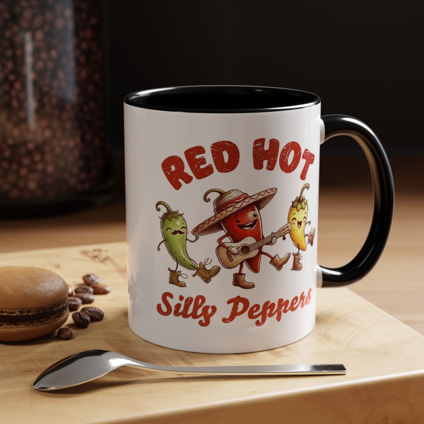 Humor Mug - Red Hot Silly Peppers