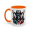 4th of July Mug - Skeleton with American Flag