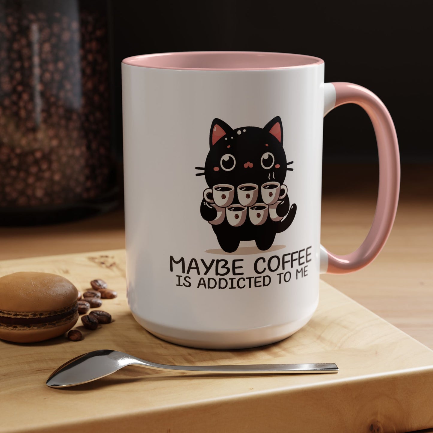 Animal Mug - Maybe Coffee is Addicted To Me