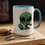 Adult Mug - Green Alien Fuck You Human