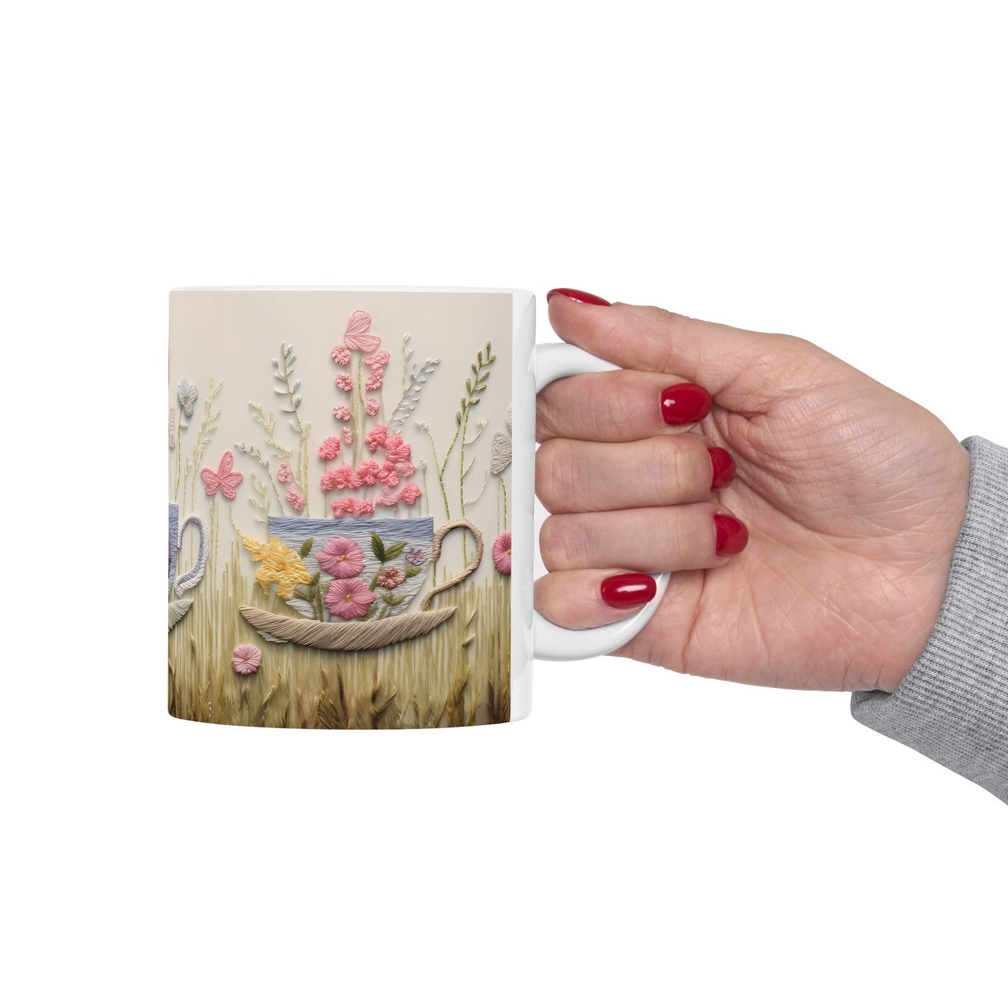 Artistic Mug - Felted Tea Cups