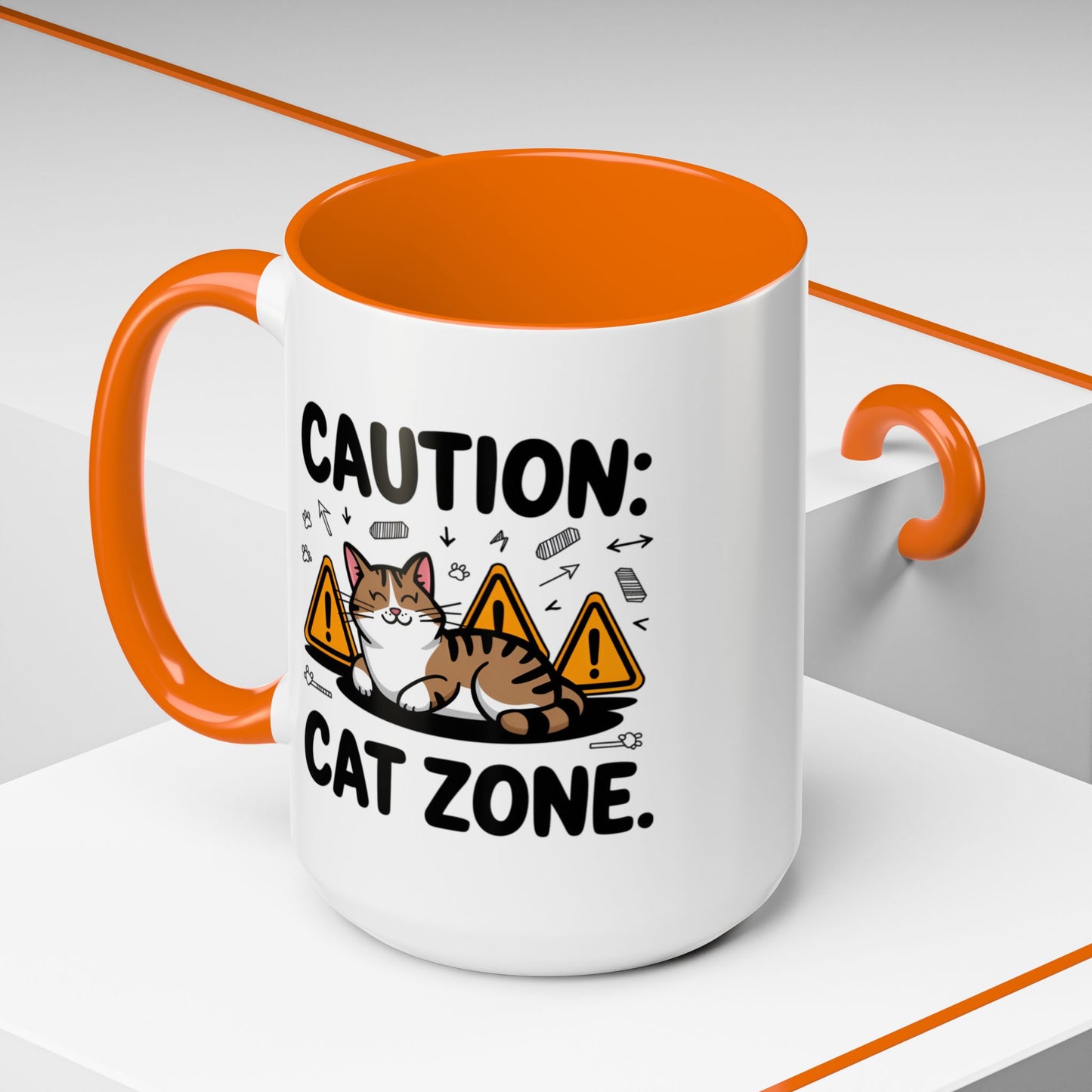 Animal Mug - Caution: Cat Zone