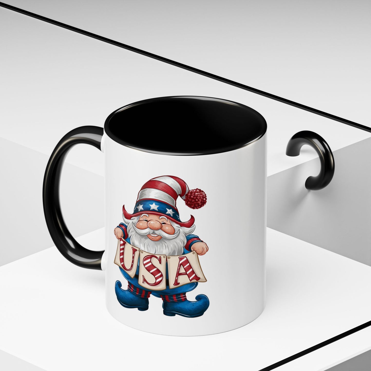 4th of July Mug - American Gnome 24