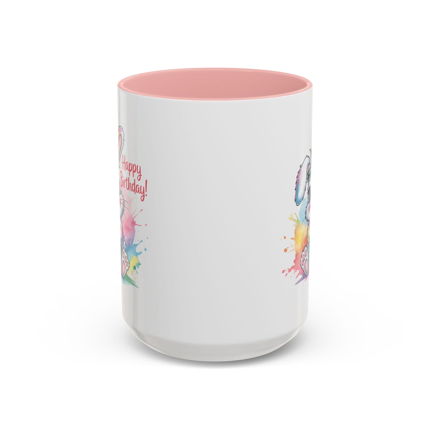 Birthday Mug - Happy Birthday Cute Bunny