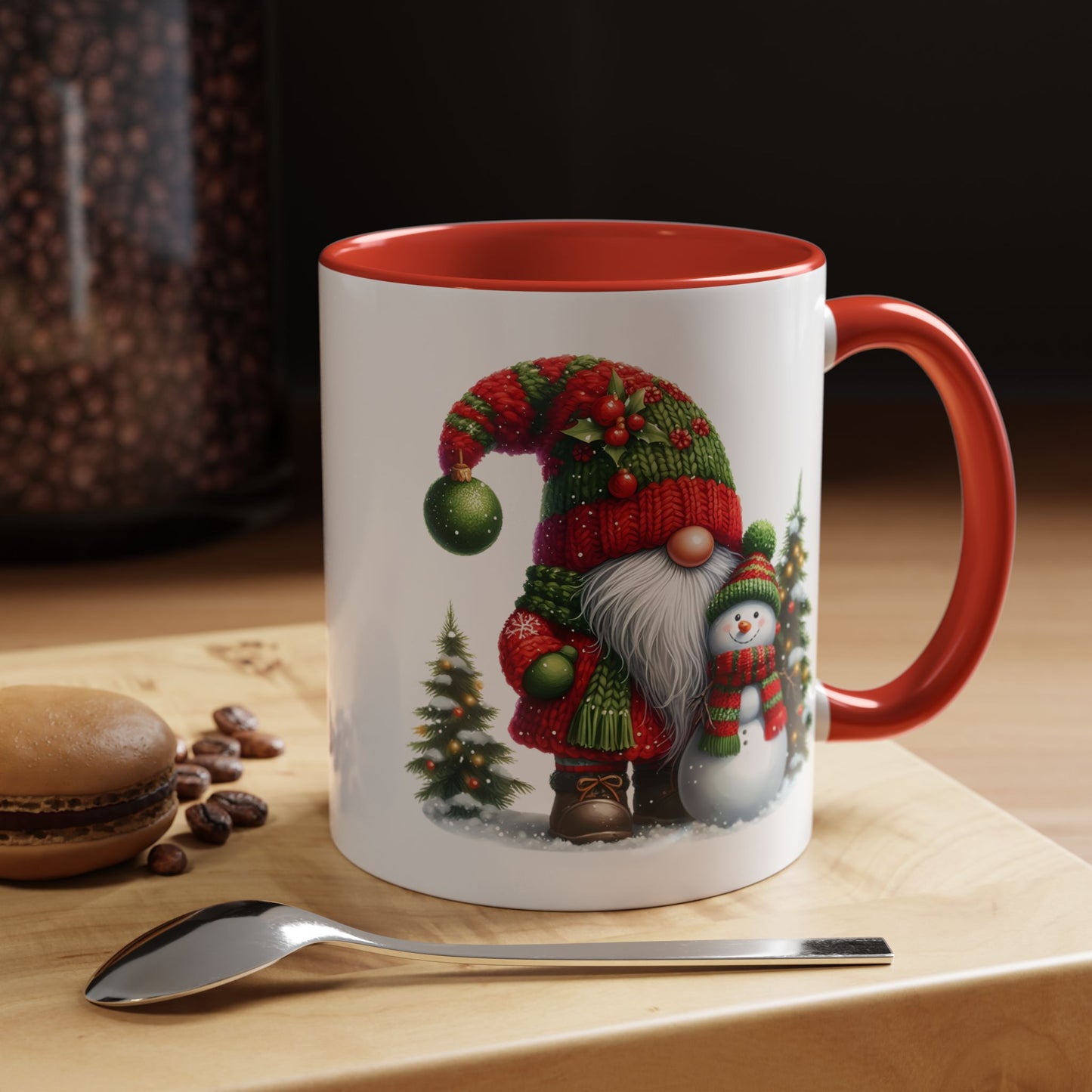 Christmas Mug - Gnome and Snowman