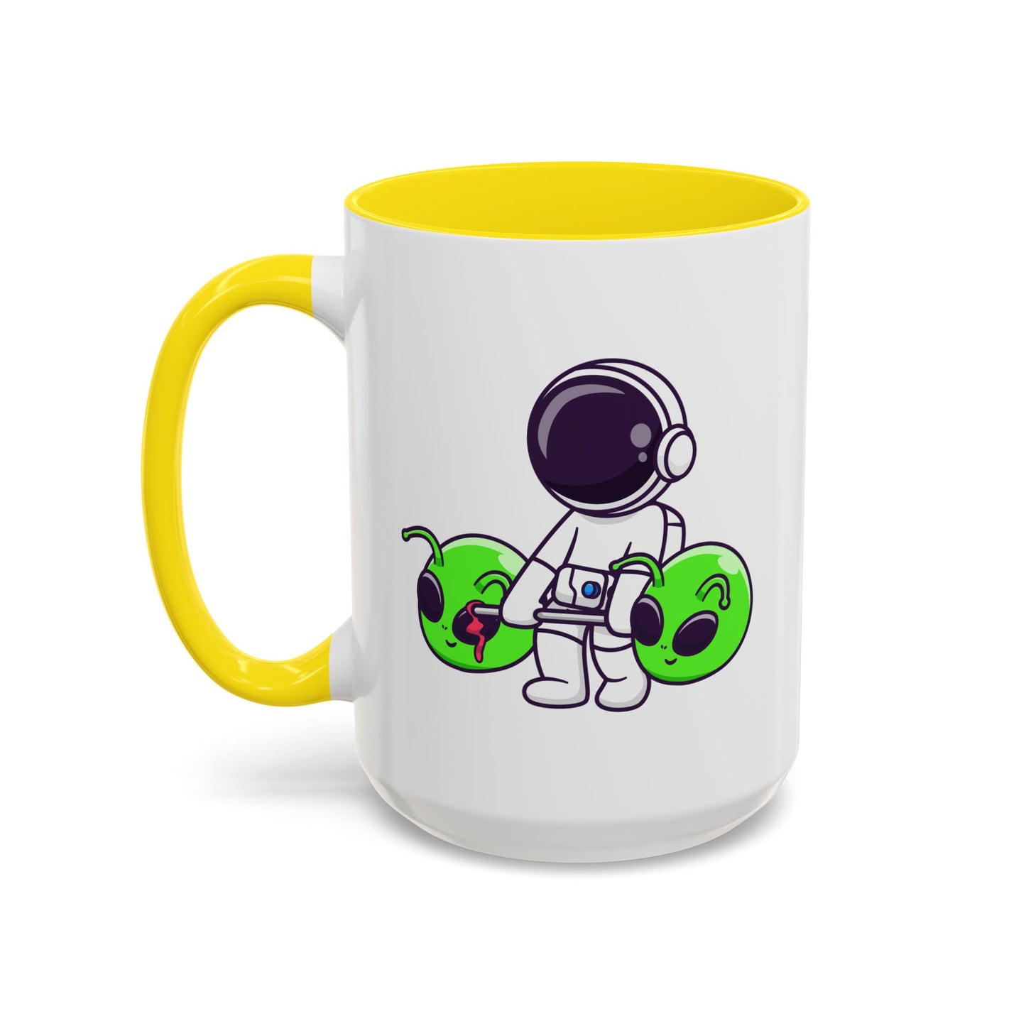 Alien Mug - Astronaut Lifting