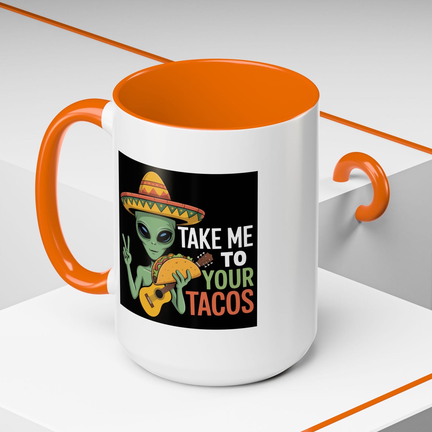 Alien Mug - Take Me To Your Tacos