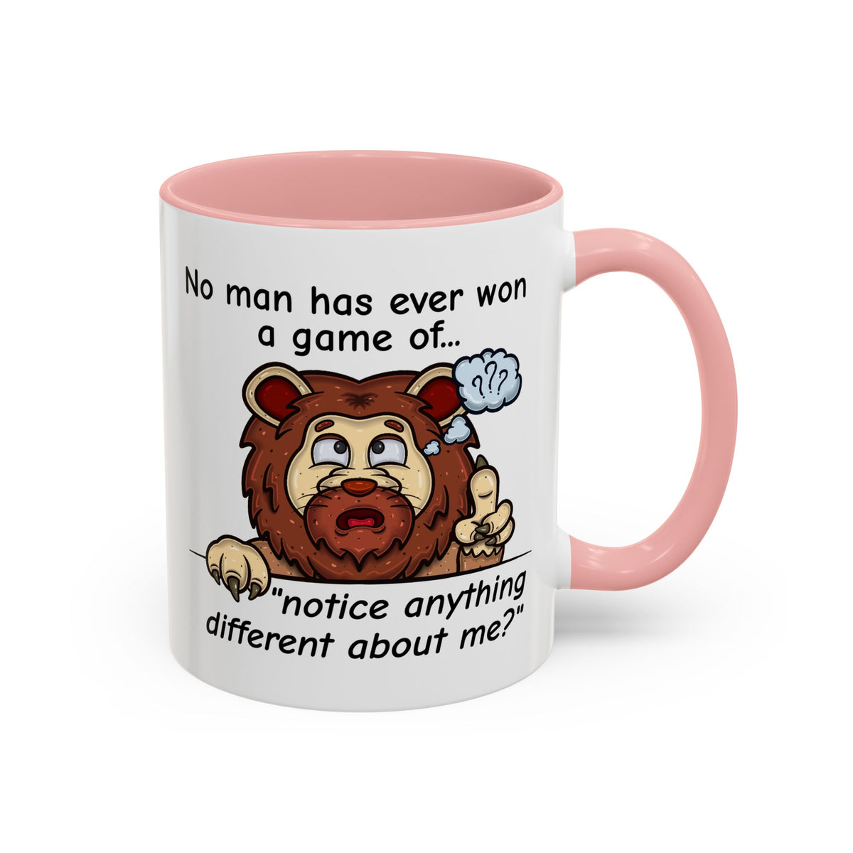 Humor Mug - No Man Has Ever Won a Game
