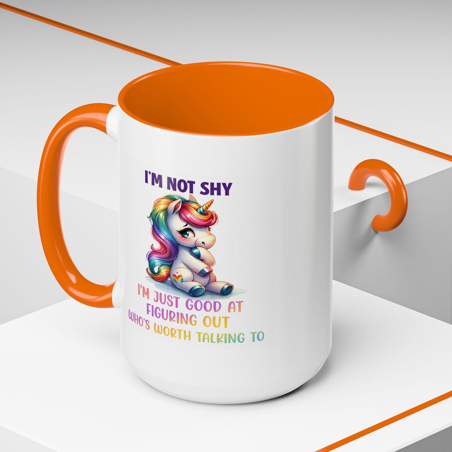 Humor Mug - I'm Not Shy