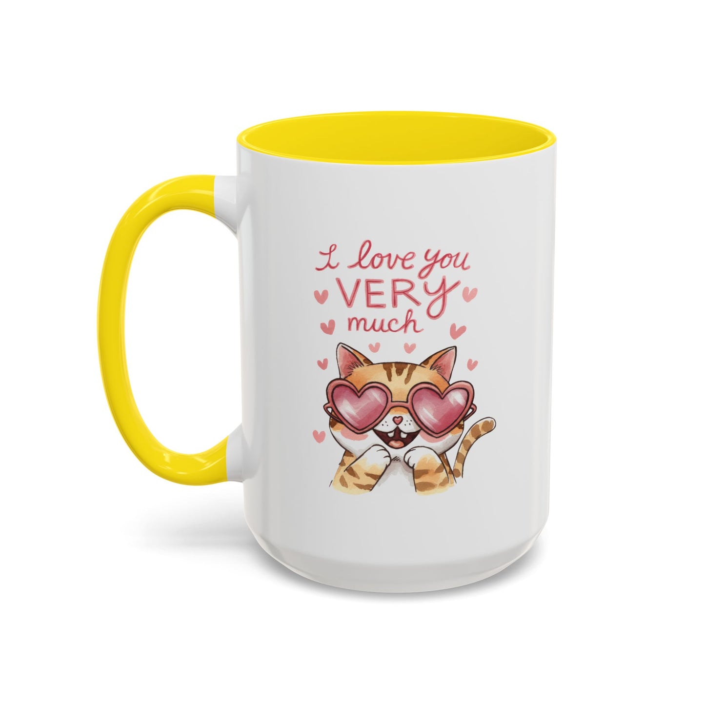 Valentine's Day Mug - I Love You Cat