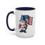 4th of July Mug - American Gnome 4