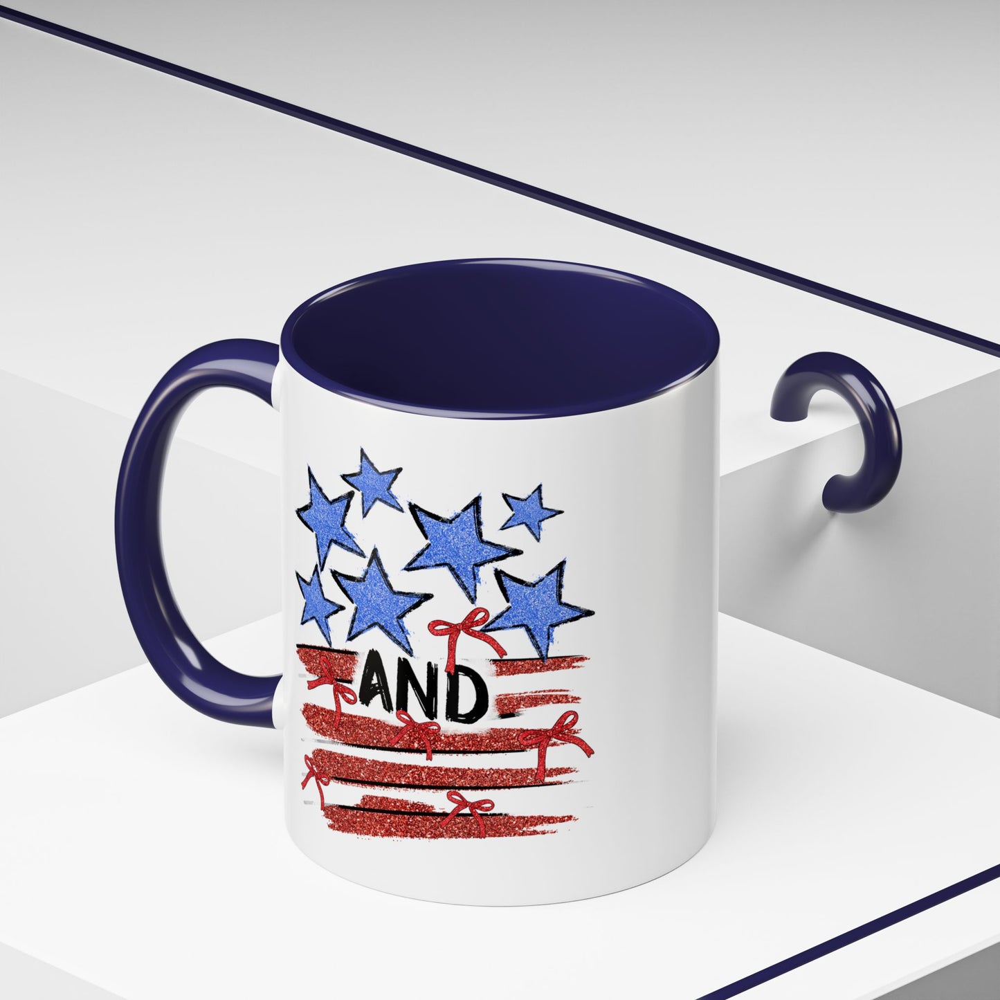 4th of July Mug - Stars & Stripes America