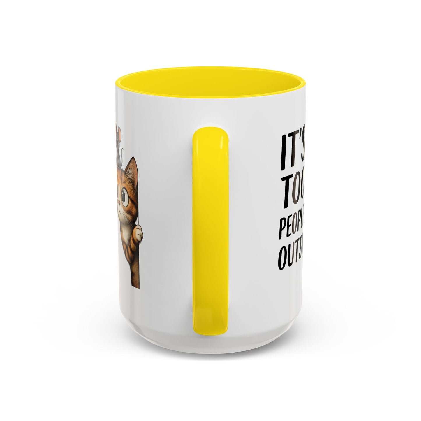 Animal Mug - It's Too Peopley Outside