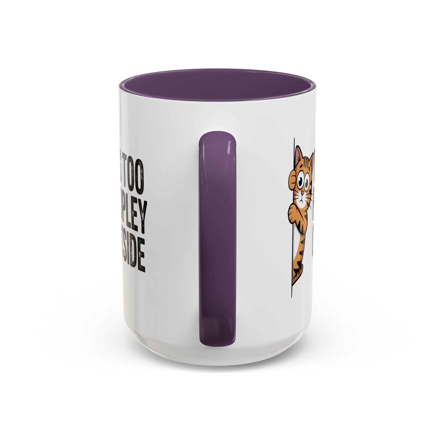 Animal Mug - It's Too Peopley Outside