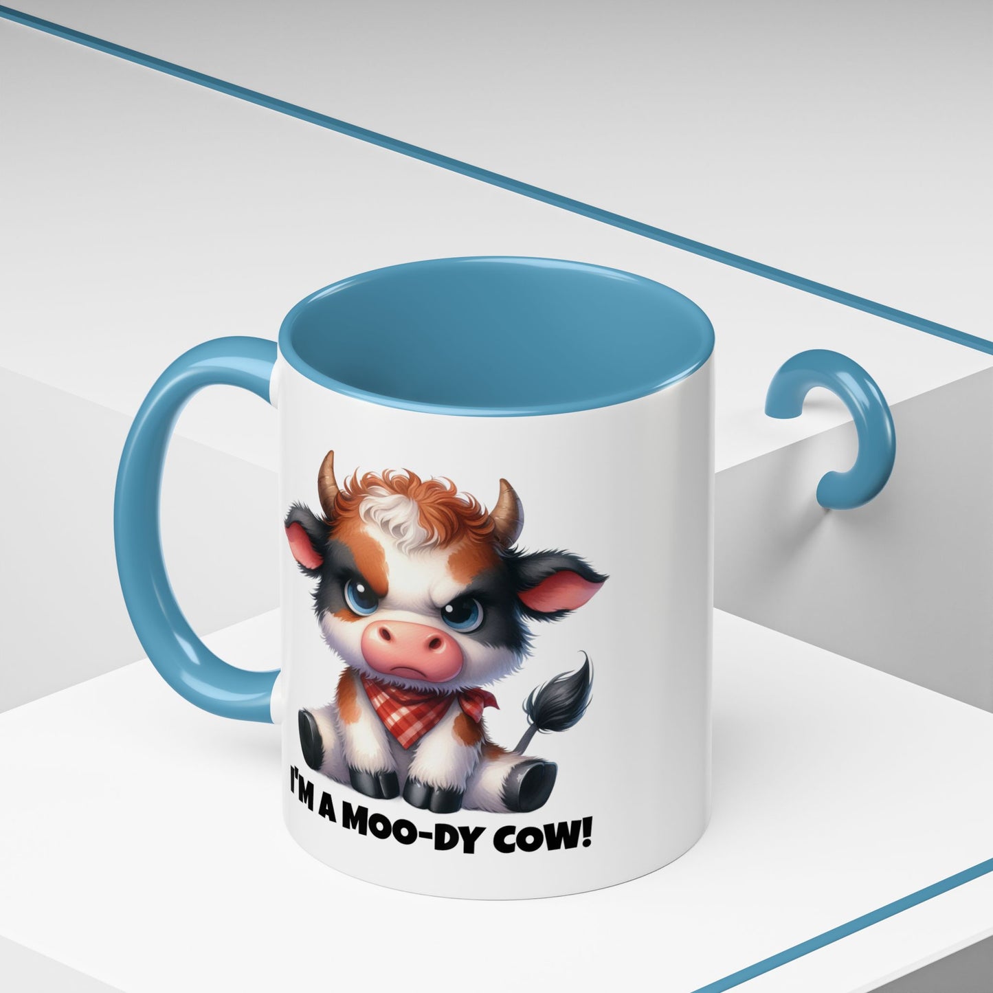 Humor Mug - I'm a Moody Cow