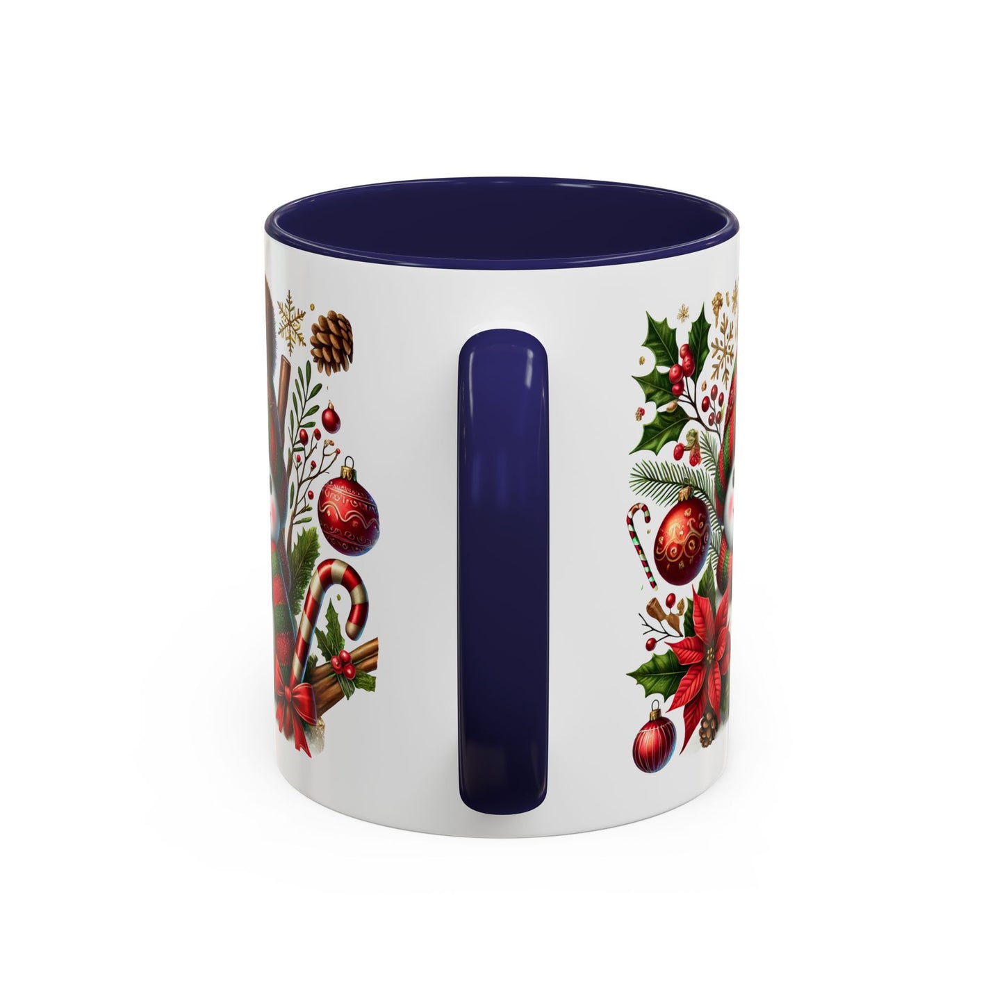 Christmas Mug - Red and Green Snowman