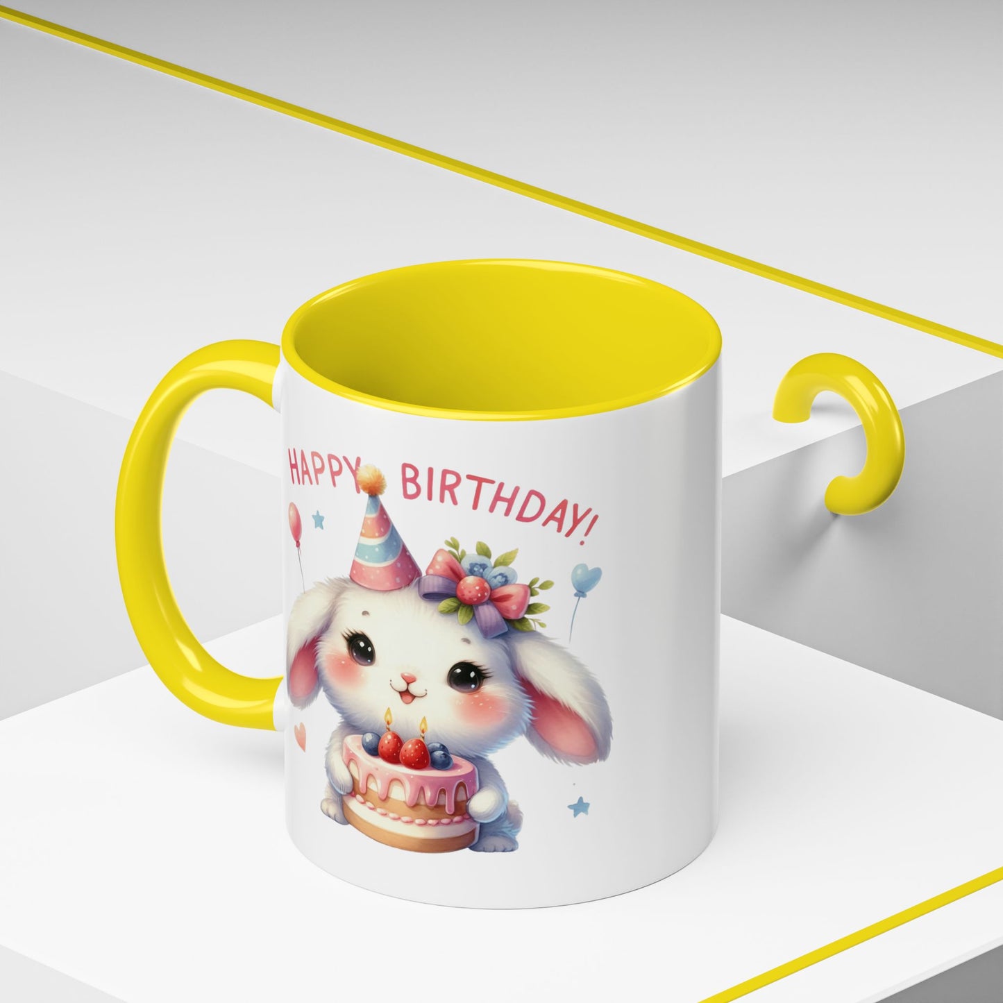 Birthday Mug - Happy Birthday Bunny 2