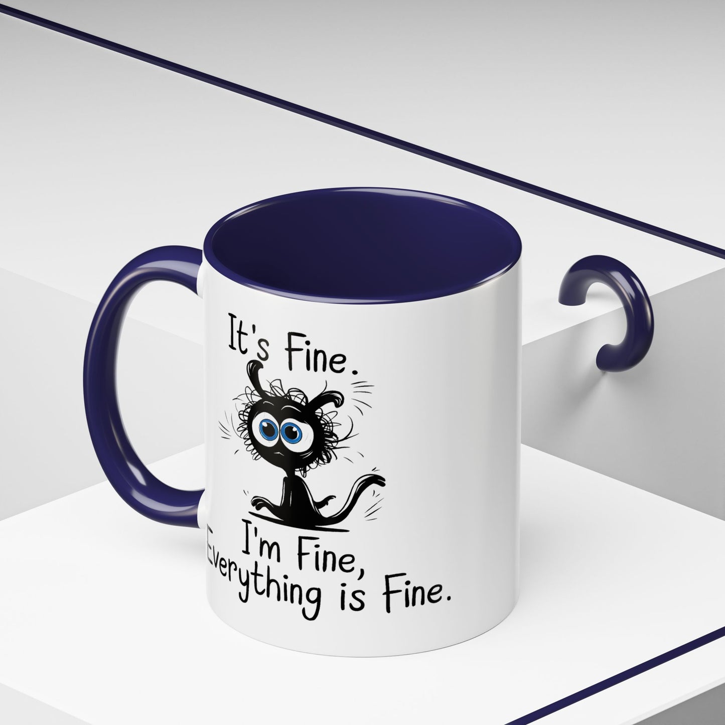 Animal Mug - It's Fine, It's Fine Everything Is Fine