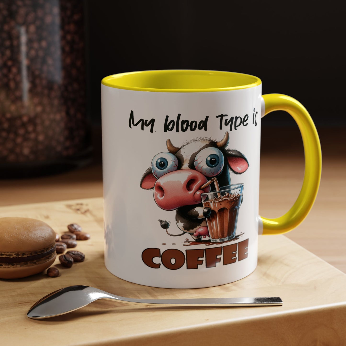 Humor Mug - My Blood Type is Coffee