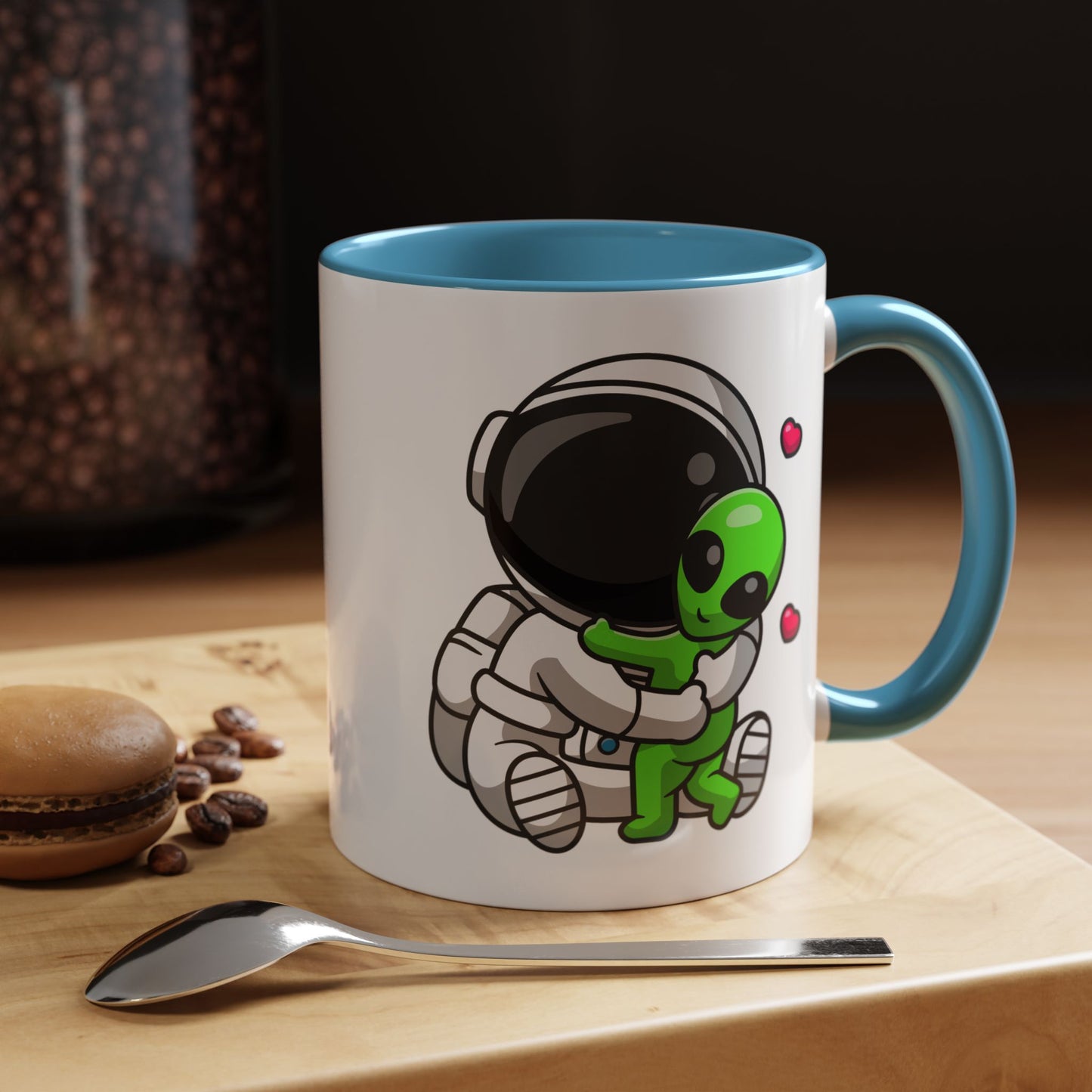 Alien Mug - Astronaut Hug Alien