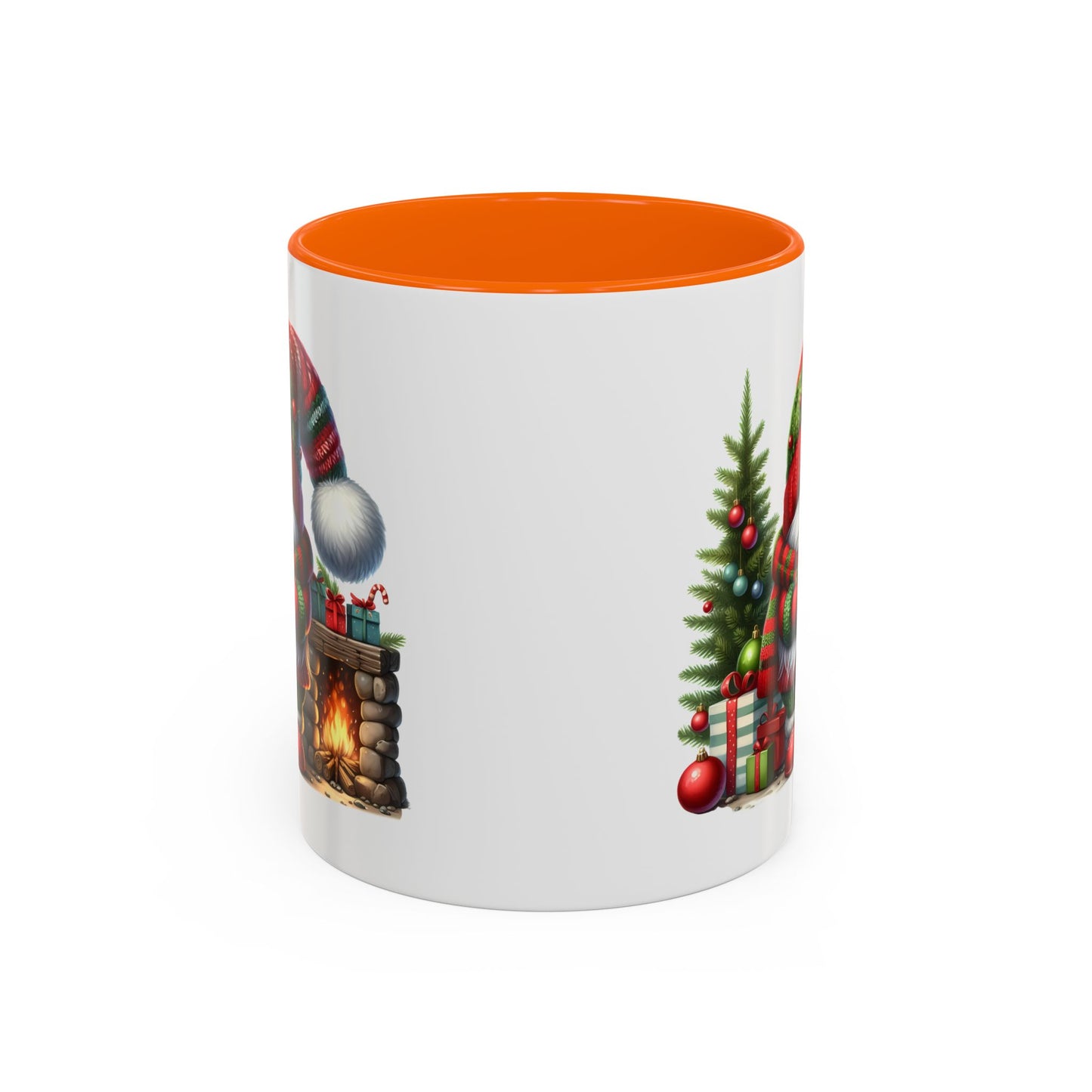 Christmas Mug - Gnome Fireplace