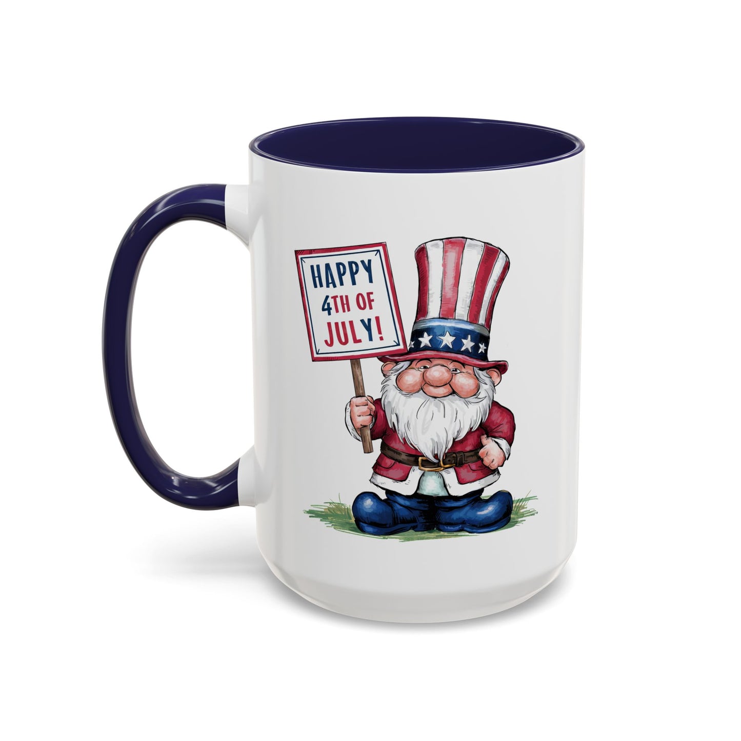 4th of July Mug - American Gnome 8