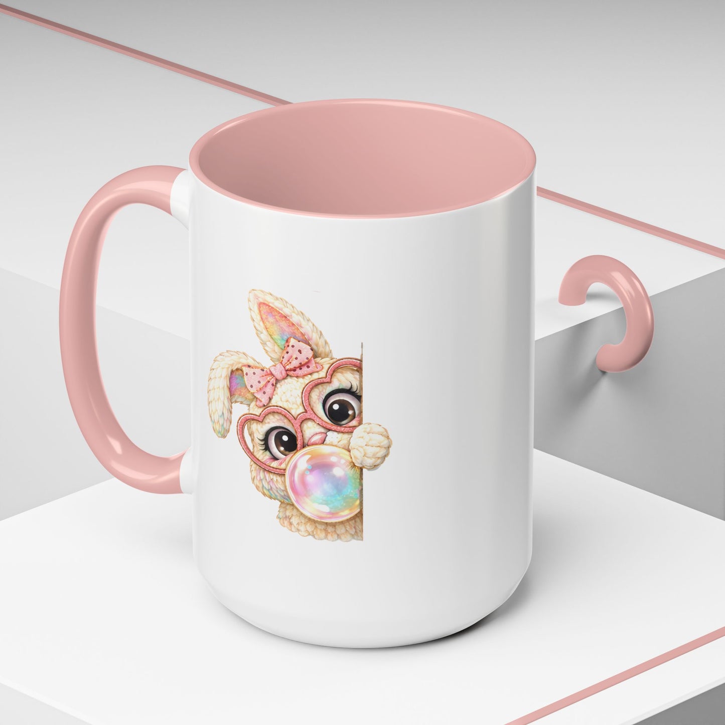 Easter Mug - Peaking Easter Bunny
