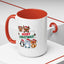 Christmas - Merry Christmas Red & Green Text Reindeer Penguin Bear Fox