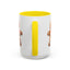 Christmas Mug - Gingerbread Man Red Bow