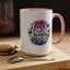 Wellness Mug - Love More Worry Less Circle