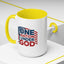 Religious Mug - One Nation Flag Cross