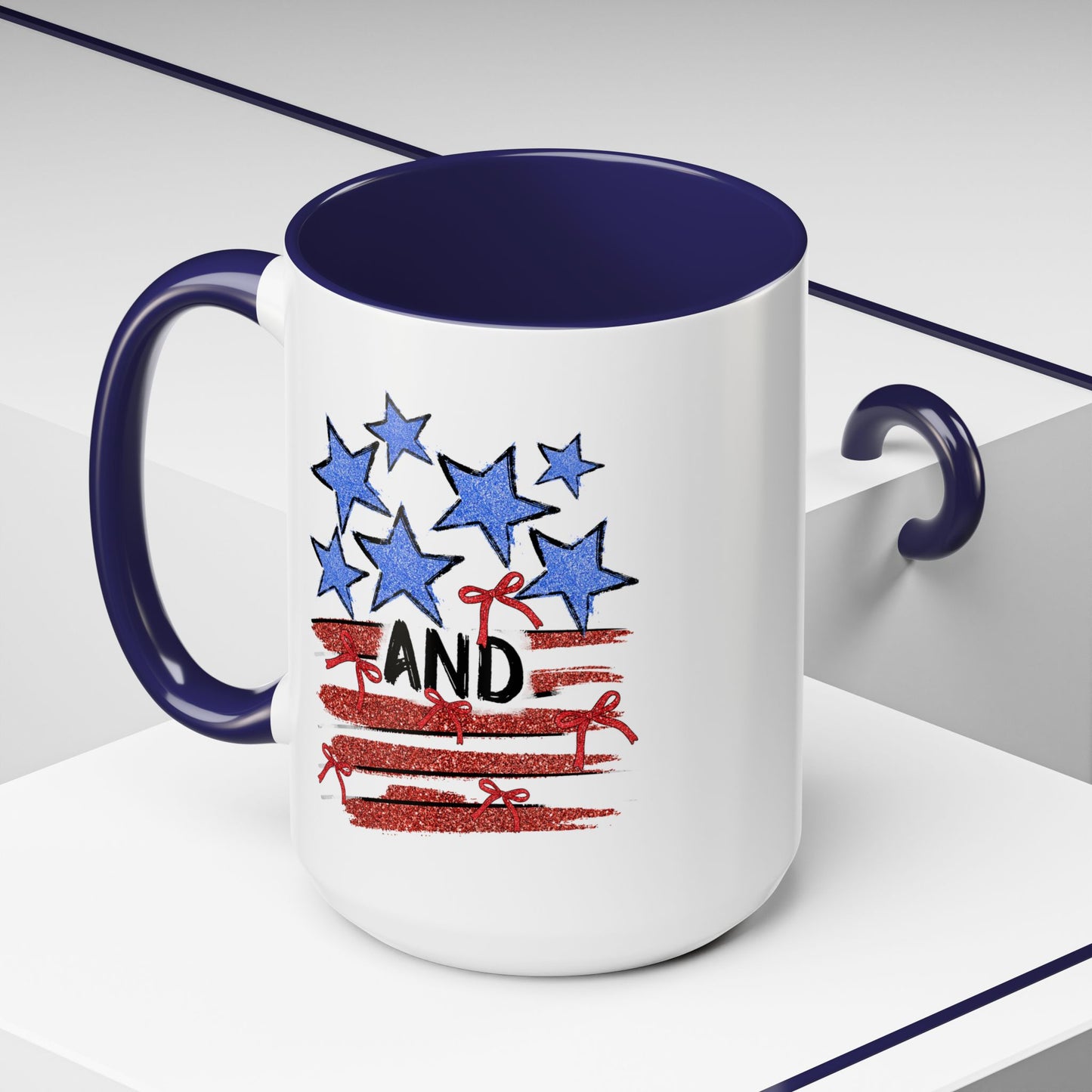 4th of July Mug - Stars & Stripes America