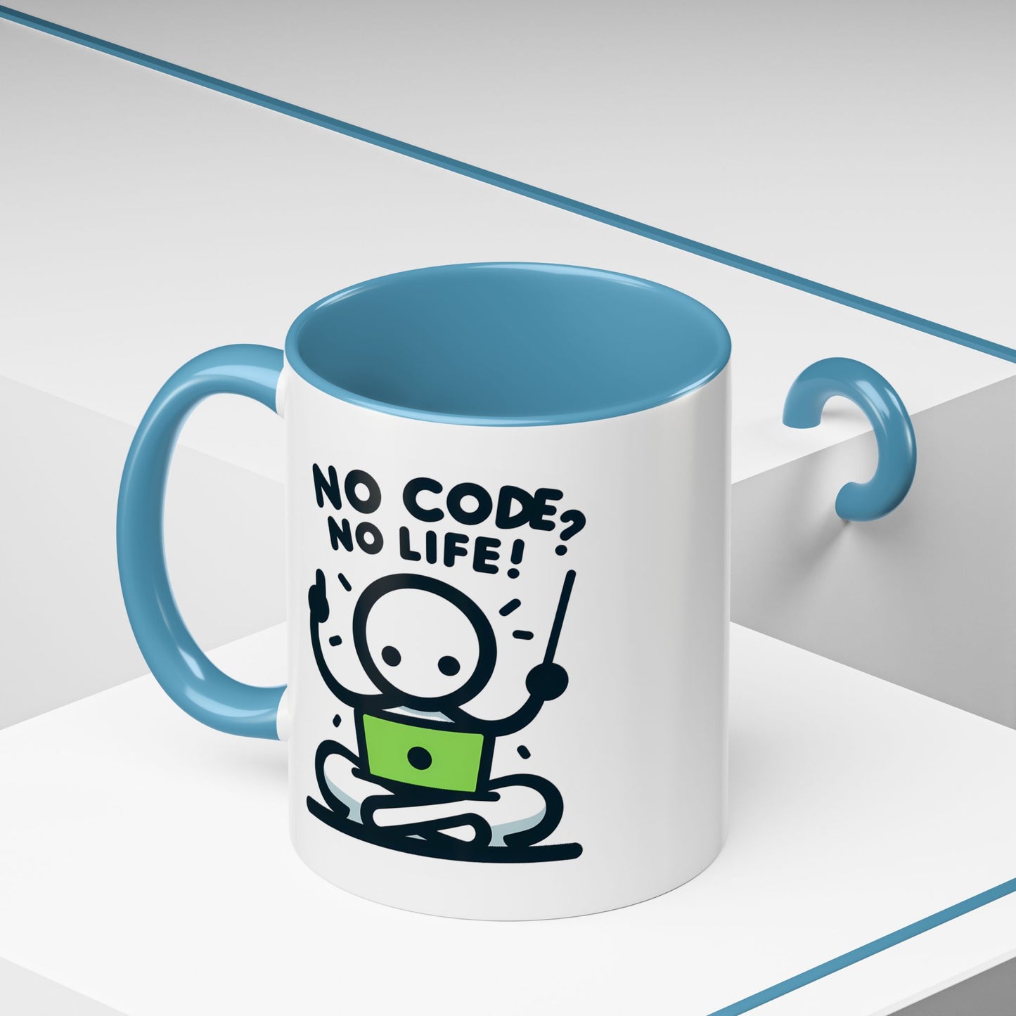 Humor Mug - No Code No Life