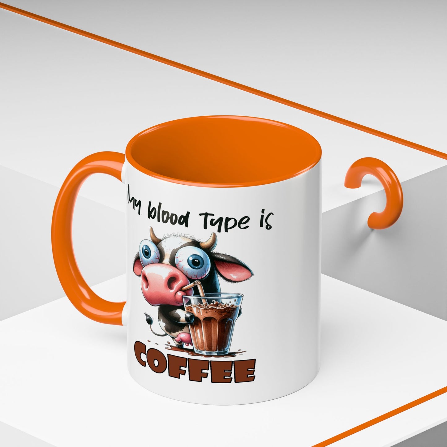 Humor Mug - My Blood Type is Coffee