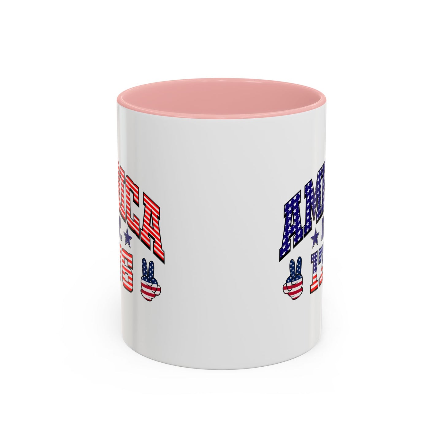 4th of July Mug - American Est 1776 Patriotic Flag