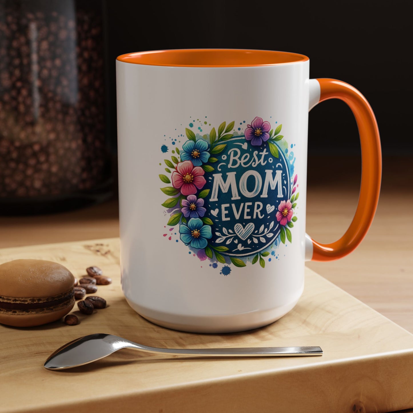 Mother's Day Mug - Best Mom Ever Floral