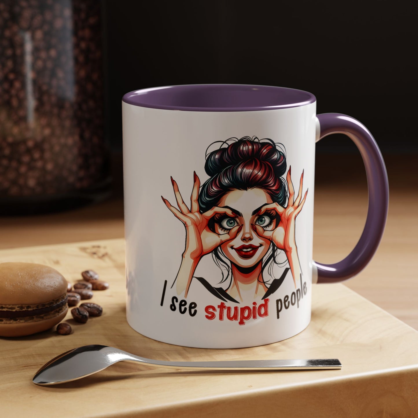 Adult Mug - I See Stupid People