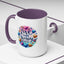 Wellness Mug - Love More Worry Less Circle