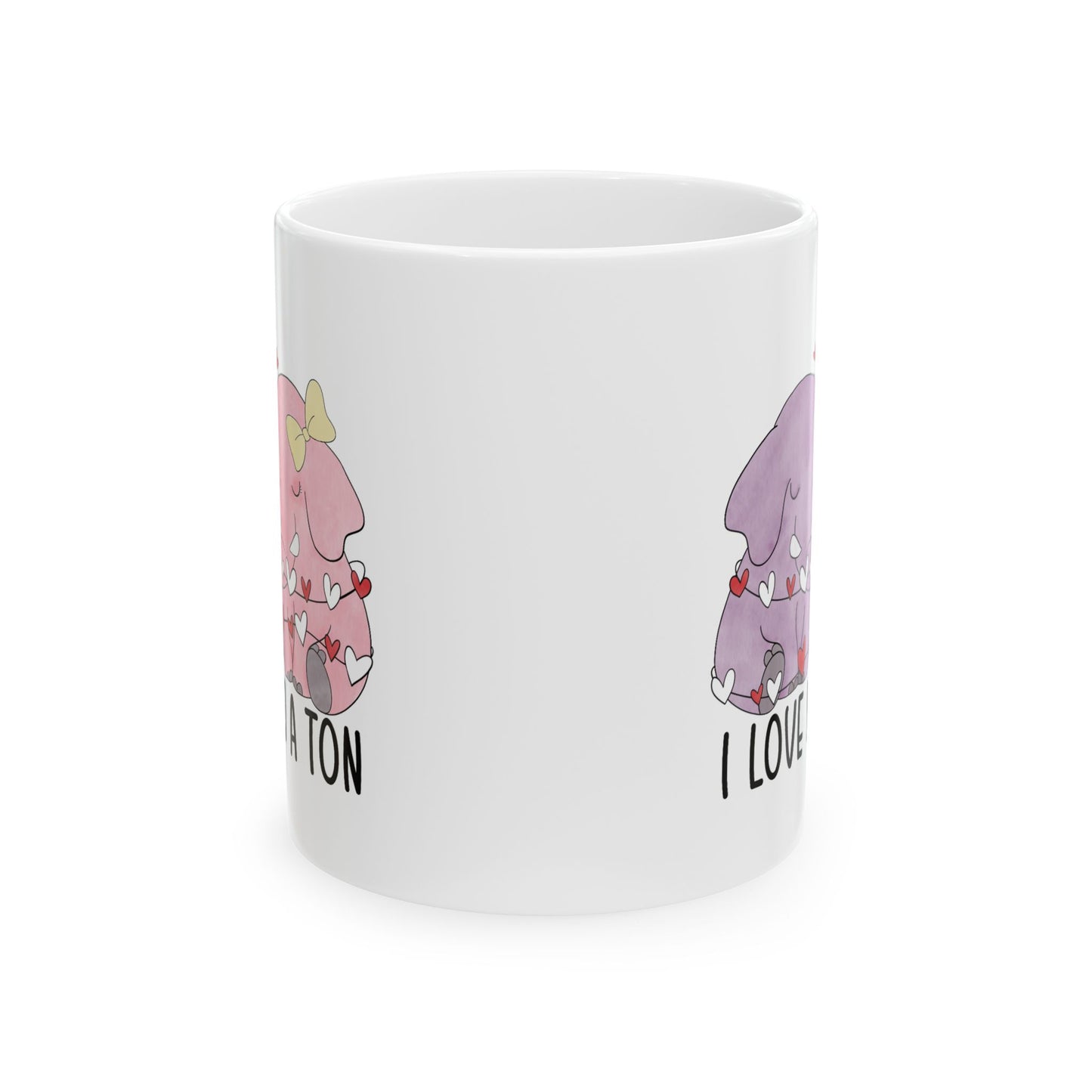 Anniversary Mug - I Love You a Ton