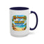Humor Mug - Life Happens the beach Helps