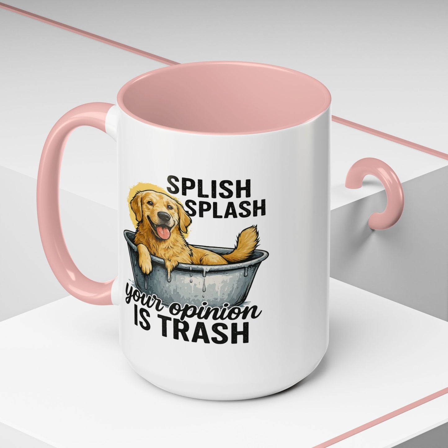 Animal Mug - Splish Splash Your Opinion Is Trash