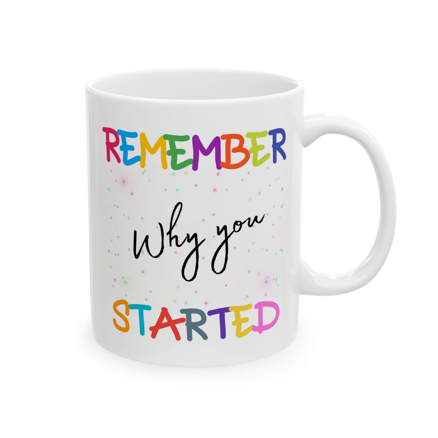 Motivation Mug - Remember Why You Started